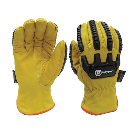 Railhead Gear Winter Goat Skin Gloves, ANSI Cut Lev, PR RH-GSWT-3XL